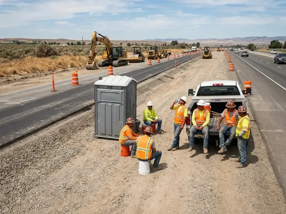 highway-road-construction-crew-007 — frequently asked questions, Porta Potty and Restroom Rentals in Broadview Park, FL